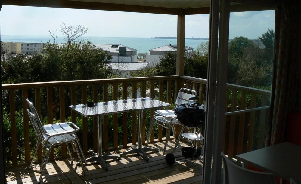 Camping Les Sables Blancs Concarneau Buitenkant foto