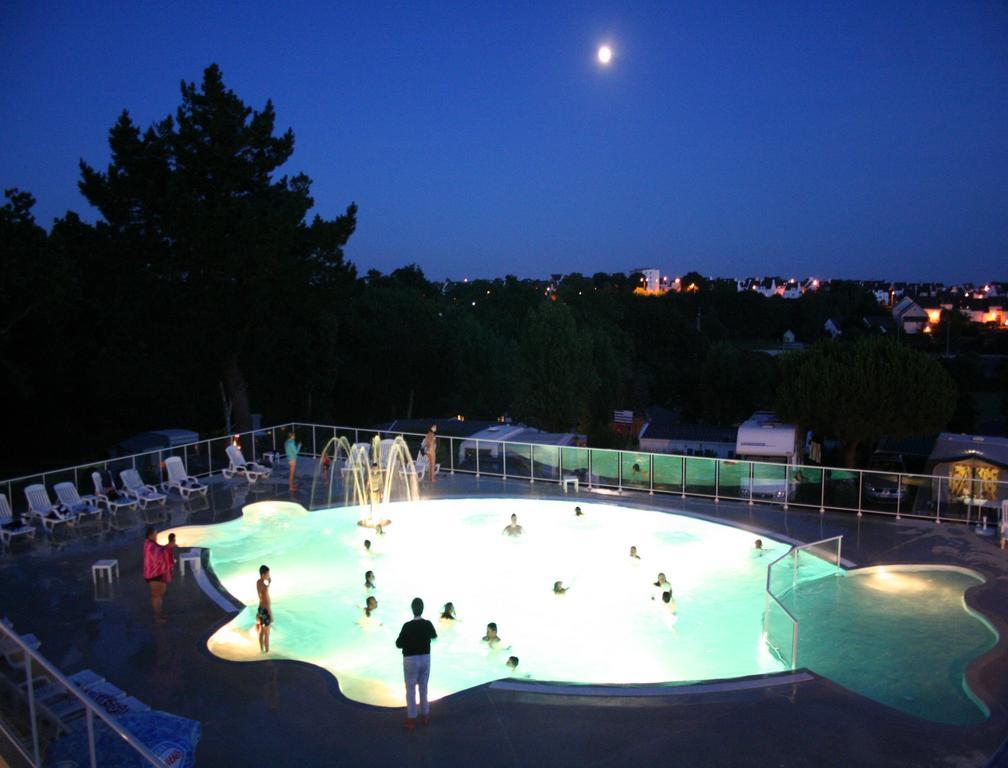 Camping Les Sables Blancs Concarneau Buitenkant foto
