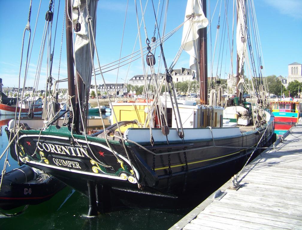 Camping Les Sables Blancs Concarneau Buitenkant foto